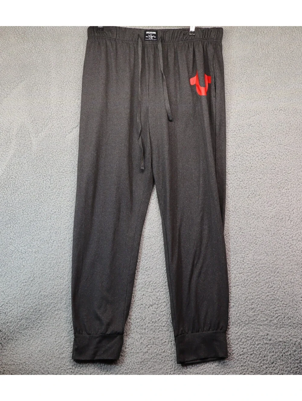 True Religion Pajama Pants Men XL Lounge Wear Gray Soft